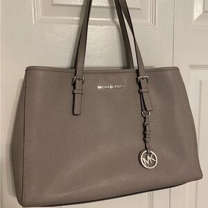 Michael Kors Taupe Shoulder Bag